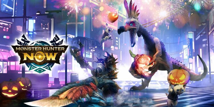 La Chasse à la citrouille d’Halloween arrive sur Monster Hunter Now !