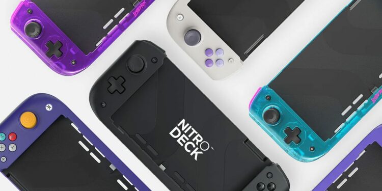 Test matos Nintendo Switch – Nitro Deck Retro Purple