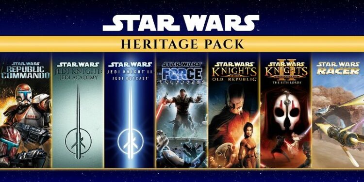 Le Pack Héritage STAR WARS sortira en version physique en décembre prochain