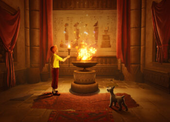 Tintin Reporter – Les Cigares du Pharaon : temple