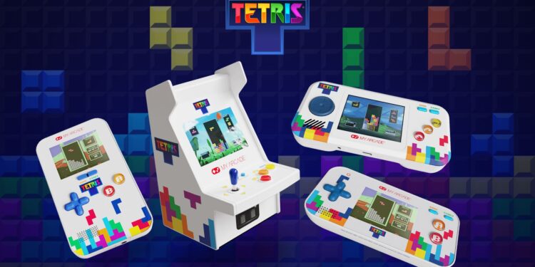Tetris rejoint la collection de mini bornes et consoles rétro My Arcade