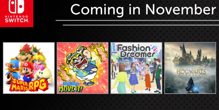 Les sorties Nintendo Switch à ne pas rater en novembre 2023