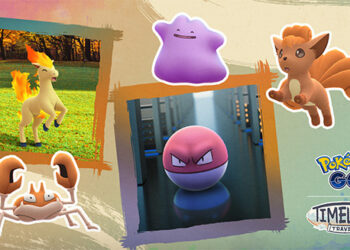 La région de Kanto est à l’honneur dans l’évènement Au‑delà du temps de Pokémon GO