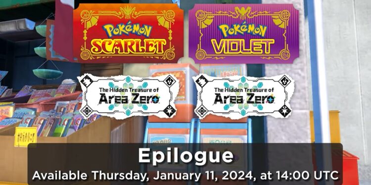 Surprise ! Un épilogue du DLC Le trésor enfoui de la Zone Zéro pour Pokémon Écarlate & Violet