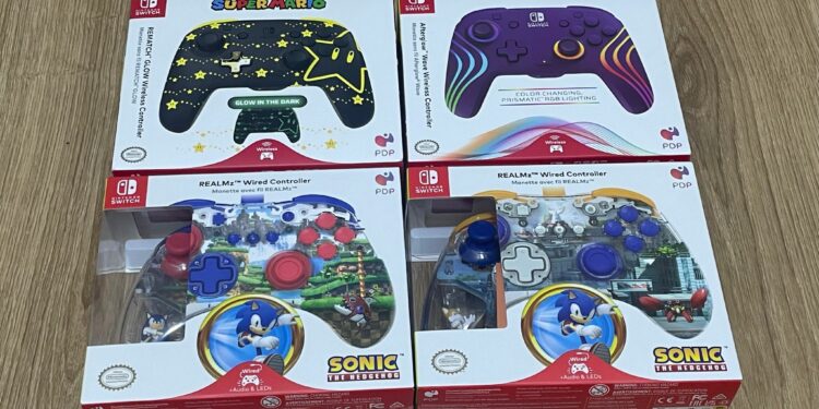Retour sur les nouvelles manettes PDP de la Nintendo Switch