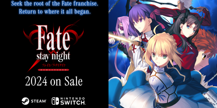 Fate/stay night REMASTERED sur Nintendo Switch en 2024