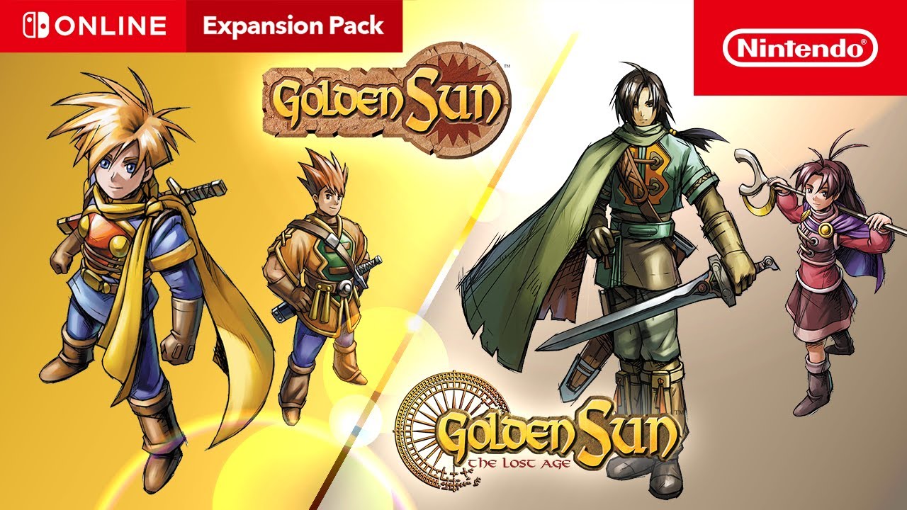 Golden Sun & Golden Sun The Lost Age available on Nintendo Switch
