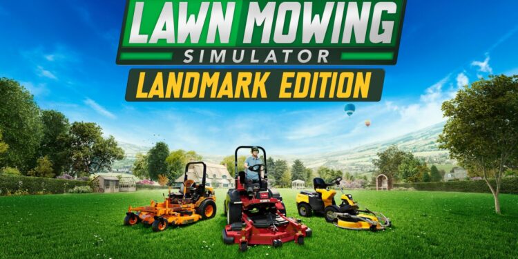 Lawn Mowing Simulator sera disponible sur Nintendo Switch en mars 2024