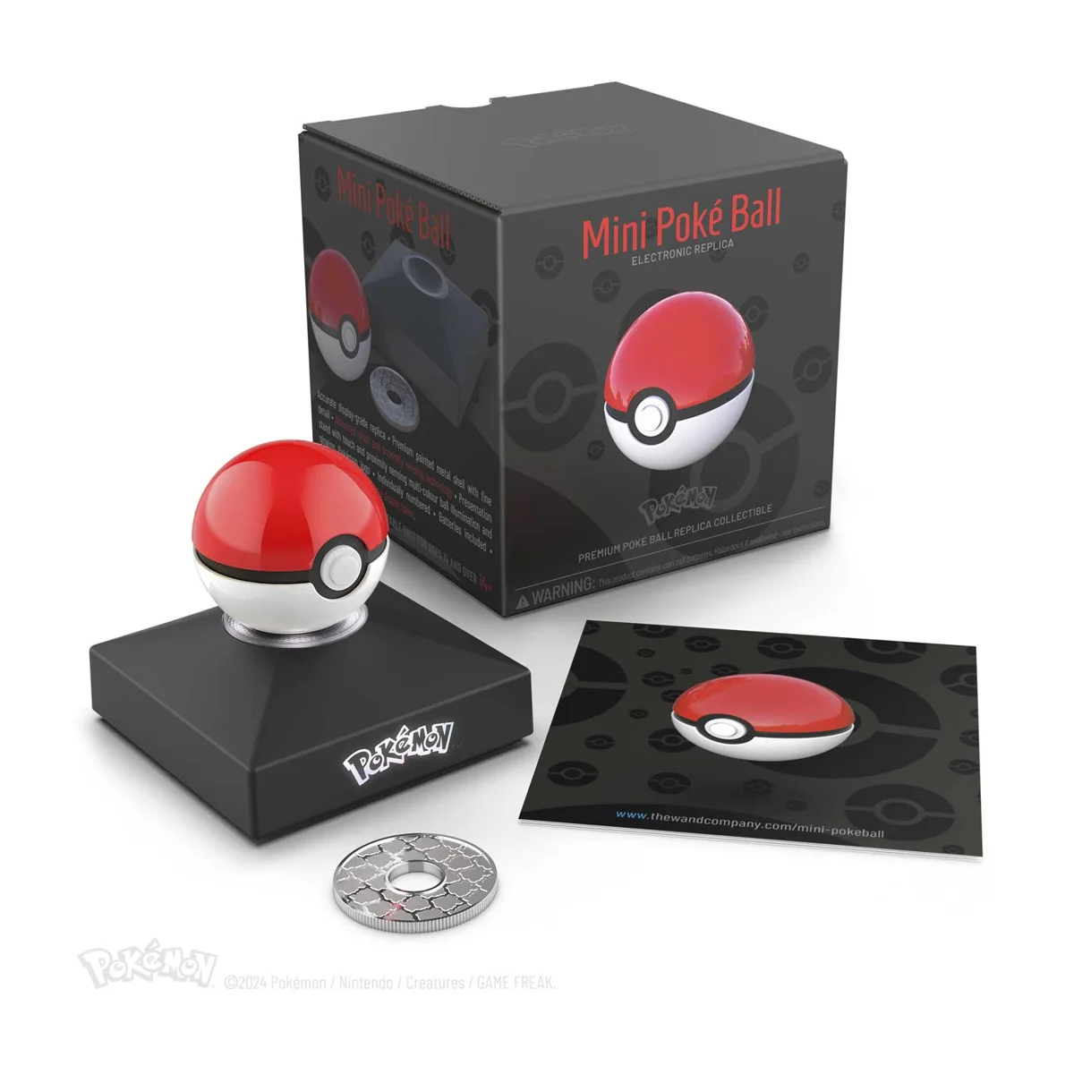 Pokémon Company et Wand Company ajoutent une série de mini-répliques à leur  collection de répliques de Poké Ball