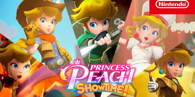 Princess Peach: Showtime! Peach Ninja et Peach Western entrent en scène