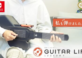 Guitar Life: Lesson 1 annoncé sur Nintendo Switch avec une guitare joy-con