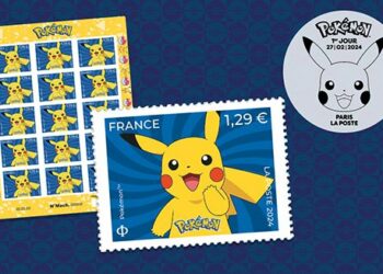 Pikachu en partenariat avec La Poste