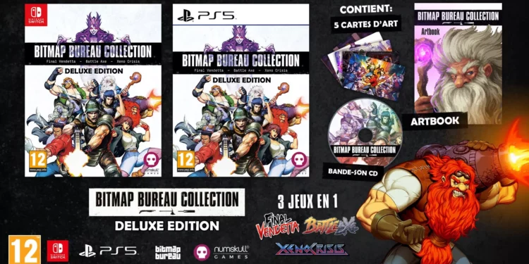 Trois jeux néo-rétro sont réunis dans Bitmap Bureau Collection sur Nintendo Switch