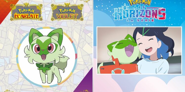 Célébrez la série Pokémon, les Horizons avec un Cadeau Mystère dans Pokémon Écarlate ou Violet​​​​​​​