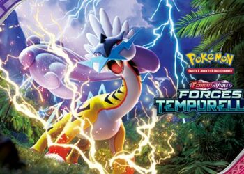L’extension Écarlate et Violet – Forces Temporelles du Jeu de Cartes à Collectionner Pokémon sort aujourd’hui