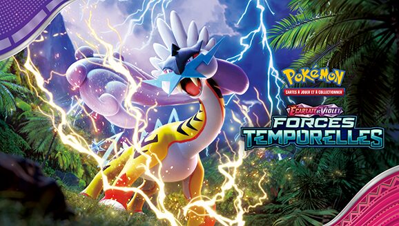 L’extension Écarlate et Violet – Forces Temporelles du Jeu de Cartes à Collectionner Pokémon sort aujourd’hui