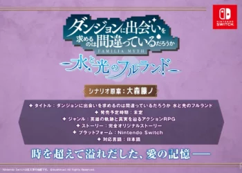 Un nouveau Is It Wrong to Try to Pick Up Girls in a Dungeon annoncé sur Nintendo Switch