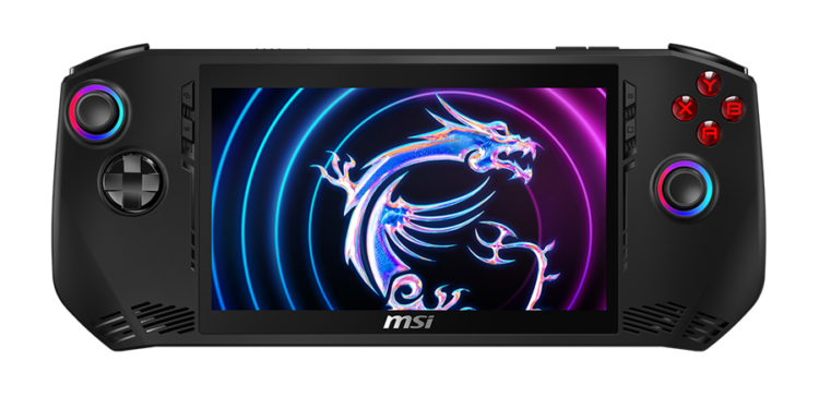 MSI présente la première console portable équipée d’un processeur Intel Core Ultra