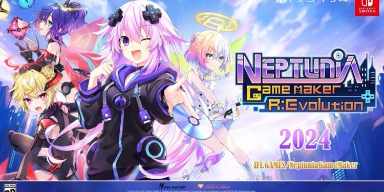 Neptunia Game Maker R:Evolution sur Nintendo Switch aussi en Europe