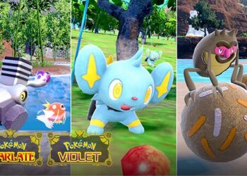Attrapez Magicarpe, Lixy, Léboulérou et Vrombi lors d’apparitions massives dans Pokémon Écarlate et Violet