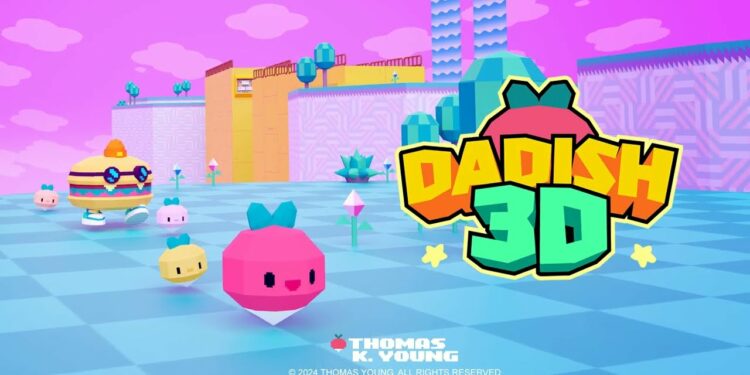 Dadish revient sur Nintendo Switch mais cette fois en 3D