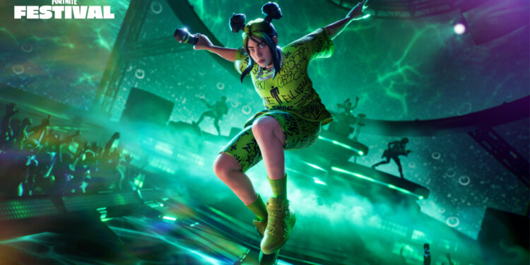 Fortnite Festival accueille la star Billie Eilish pour la saison 3