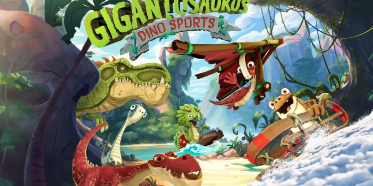 Gigantosaurus: Dino Sports va vous faire jouer des coudes lors de sa sortie sur Nintendo Switch