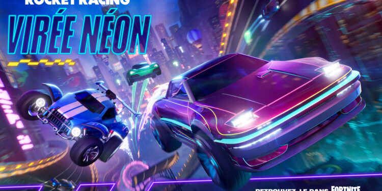 Illuminez la nuit avec la mise à jour « Virée Néon » de Rocket Racing