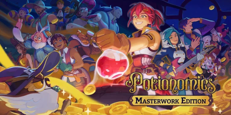 Gérez votre boutiques de potions dans Potionomics: Masterwork Edition arrivant cet automne en édition physique sur Nintendo Switch