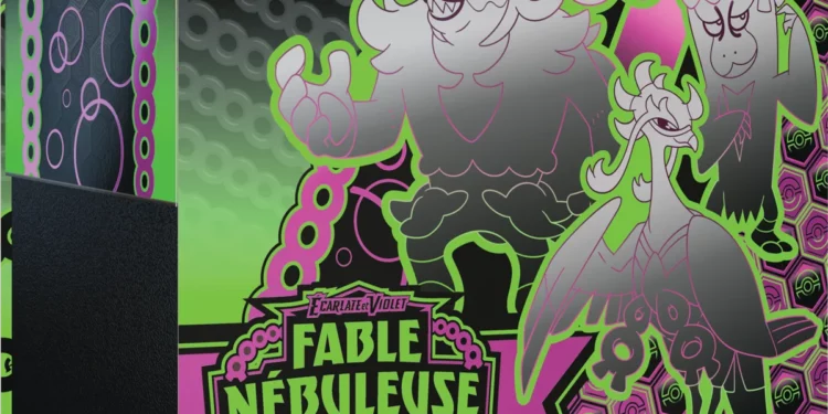 La nouvelle extension Écarlate et Violet du JCC Pokémon introduit des cartes dont les illustrations s’inspirent de l’art japonais