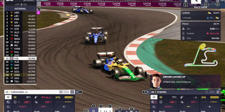 F1 Manager 2024 annoncé sur Nintendo Switch