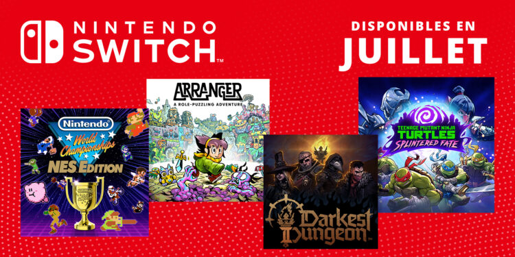 Les sorties Nintendo Switch à ne pas rater en juillet 2024