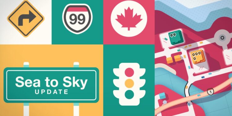 Une une mise à jour « Sea to Sky » gratuite pour Mini Motorways