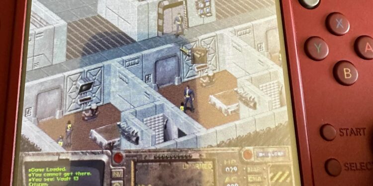 Insolite – un fan fait tourner Fallout 1 sur Nintendo 3DS