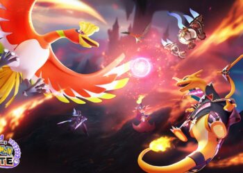 Le Pokémon légendaire Ho-Oh prend son envol pour le 3e anniversaire de Pokémon UNITE
