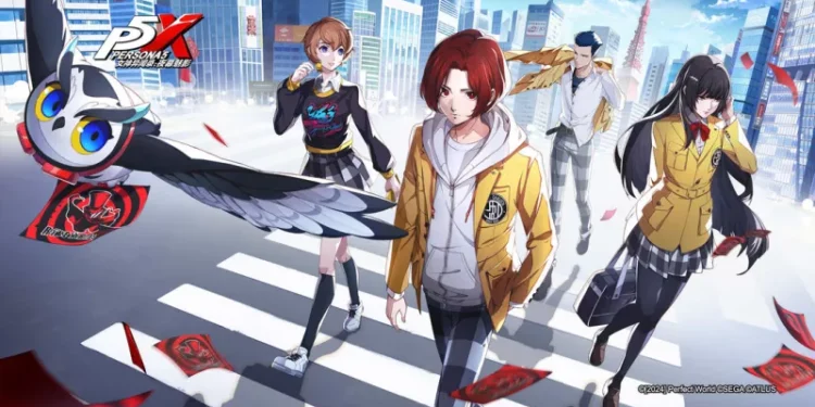 Le jeu mobile Persona 5 The Phantom X confirmé pour un portage sur console