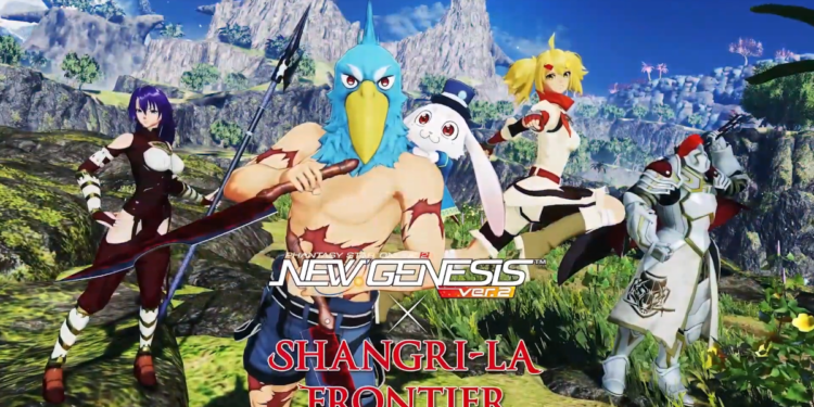 Shangri-La Frontier débarque dans Phantasy Star Online 2: New Genesis