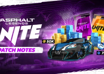 Le patch note de la grosse mise à jour Asphalt Legends Unite