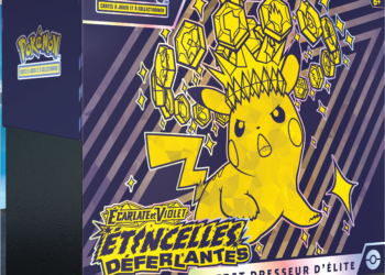 La nouvelle extension Écarlate et Violet – Étincelles Déferlantes ​du JCC Pokémon ​bientôt disponible
