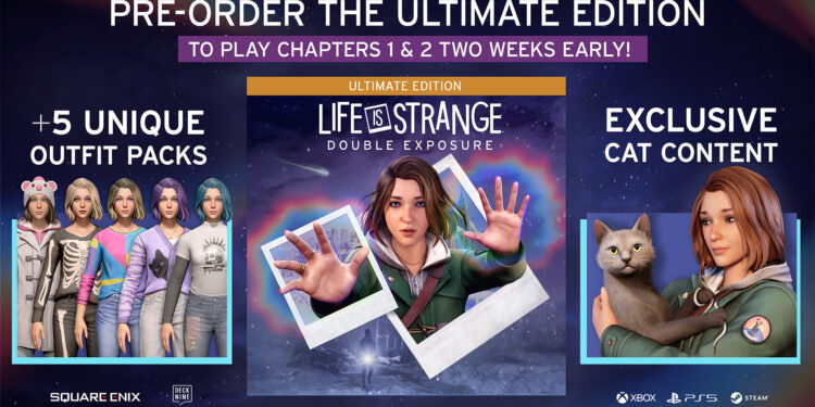 FINAL FANTASY VII et Max Caulfield se rencontrent avec des tenues exclusives dans LIFE IS STRANGE DOUBLE EXPOSURE