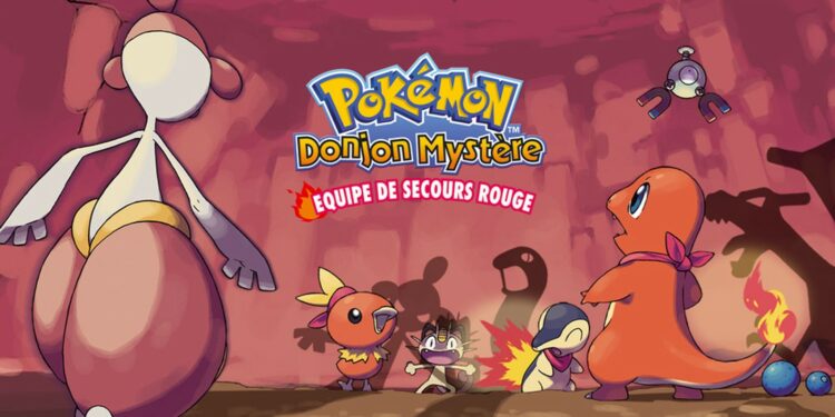 Pokémon Donjon Mystère : Équipe de secours Rouge la semaine prochaine sur Nintendo Switch