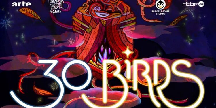 Le jeu 30 BIRDS d’ARTE sortira en fin d’année sur Nintendo Switch