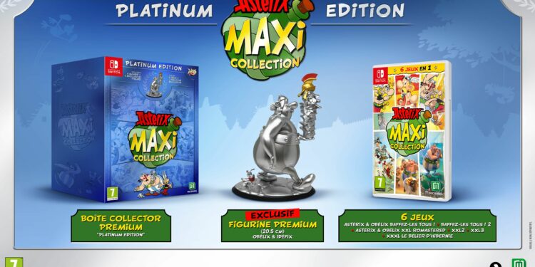 Découvrez la compilation Astérix MAXI COLLECTION – PLATINUM EDITION
