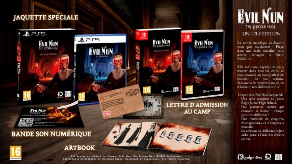 Microids annonce l’édition physique de Evil Nun : The Broken Mask sur Nintendo Switch