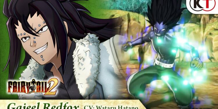 Vidéo du personnage « Gajeel Redfox » de FAIRY TAIL 2