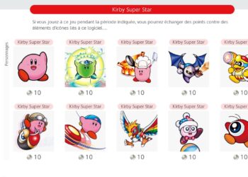 Des icônes Kirby Super Star ont été ajoutées au Nintendo Switch Online