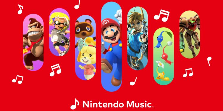 Nintendo lance l’application mobile « Nintendo Music » pour les abonnés de Switch Online
