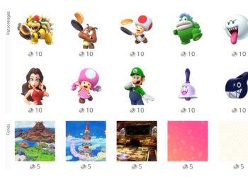 Vague 2 des icônes Super Mario Party Jamboree