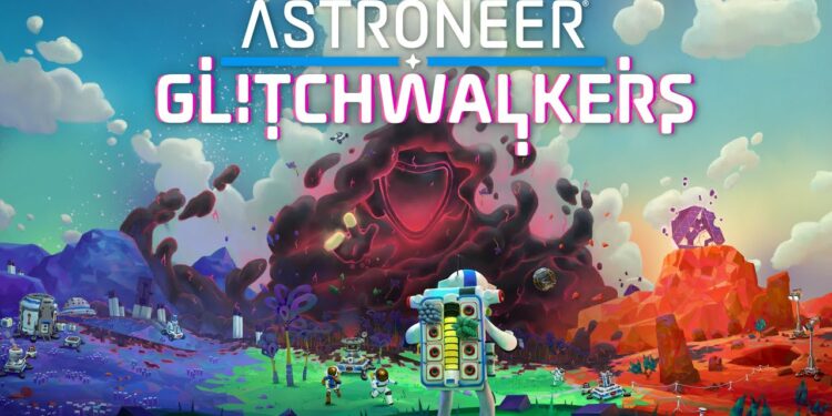 Du trailer pour Astroneer: Glitchwalkers et Trash Goblin