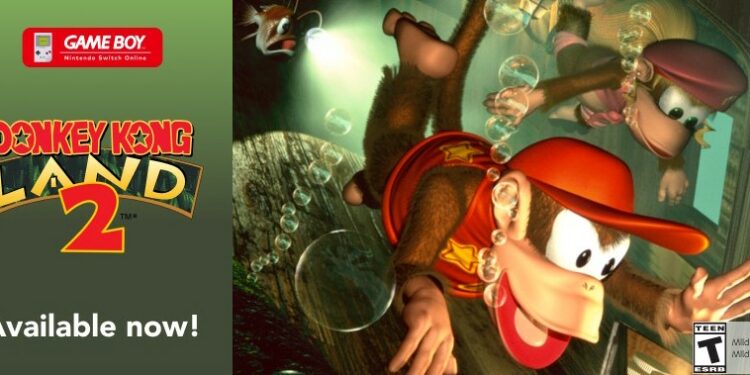 Donkey Kong Land 2 disponible dans le Nintendo Switch Online